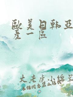 欧美日韩亚洲国产一区