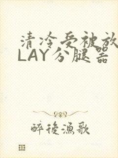 清冷受被放置PLAY分腿器