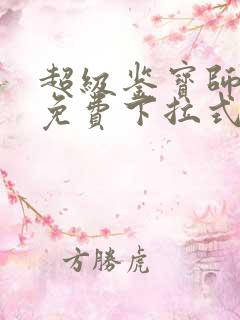 超级鉴宝师漫画免费下拉式六漫画