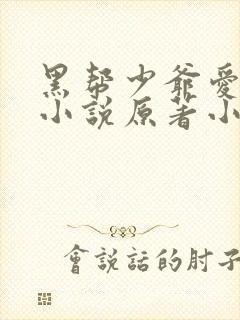黑帮少爷爱上我小说原著小说