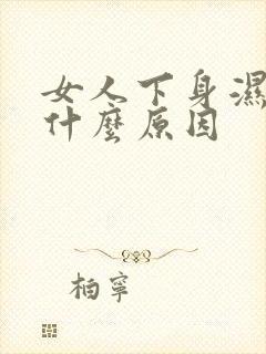 女人下身湿热重什么原因