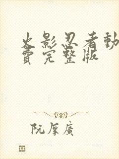 火影忍者动画免费完整版