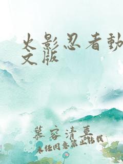 火影忍者动画中文版