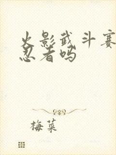 火影武斗赛是全忍者吗