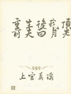 重生后我顶替了前夫白月光说九九月