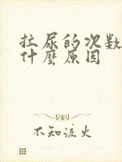 拉尿的次数多是什么原因