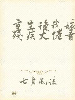 重生后我嫁给了残疾大佬看