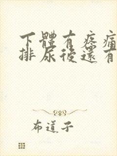 下体有疼痛感,排尿后还有尿意