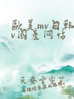 欧美mv日韩mv国产网站