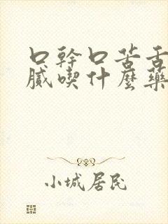 口干口苦舌苔黄腻吃什么药