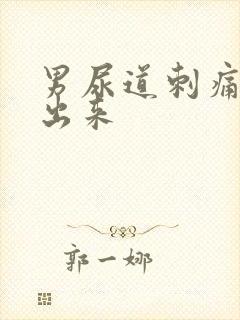 男尿道刺痛尿不出来