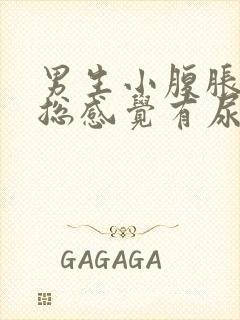 男生小腹胀痛,总感觉有尿