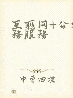 互联网+公安政务服务