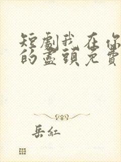 短剧我在你人生的尽头免费观看