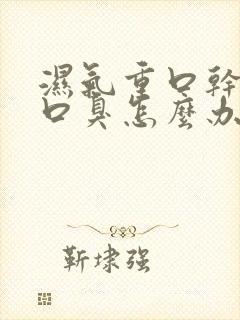 湿气重口干口苦口臭怎么办