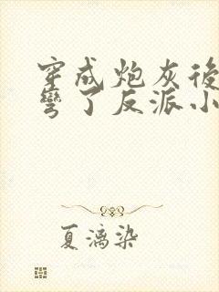 穿成炮灰后我掰弯了反派小说下载