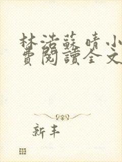 林浩苏晴小说免费阅读全文最新章节