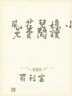 风花儿媳 小说免费阅读