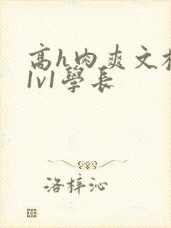 高h肉爽文校园1v1学长