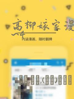 高柳嫁家漫画1~4