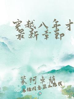 穿越八年才出道 最新章节