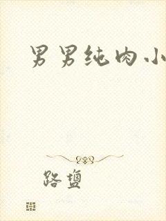 男男纯肉小说h