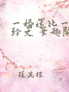一婚还比一婚高干文 笔趣阁