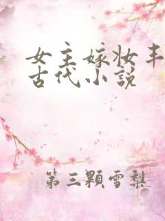 女主嫁妆丰厚的古代小说