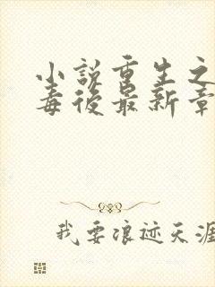 小说重生之将门毒后最新章节