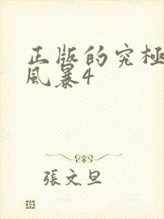 正版的究极忍者风暴4