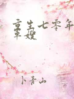 重生七零年代小军嫂