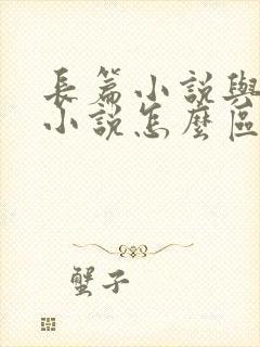 长篇小说与短篇小说怎么区分