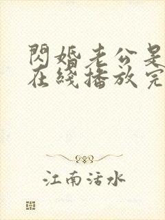 闪婚老公是总裁在线播放完整短剧