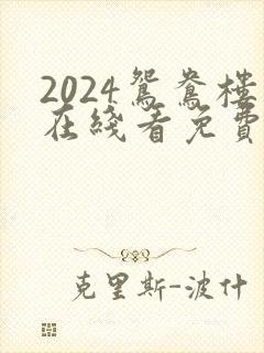 2024鸳鸯楼在线看免费高清电视剧