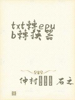 txt转epub转换器
