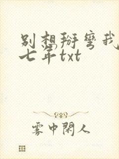 别想掰弯我 林七年txt