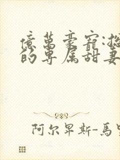 亿万豪宠:总裁的专属甜妻