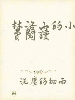 林洛山的小说免费阅读