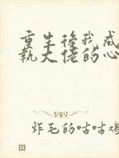 重生后我成了偏执大佬的心尖宠