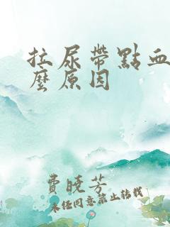 拉尿带点血是什么原因