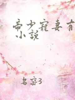 帝少宠妻有点甜 小说