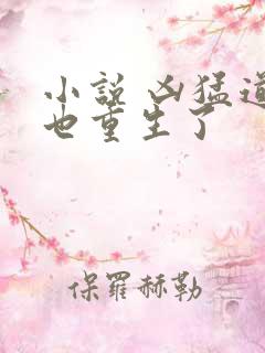 小说 凶猛道侣也重生了