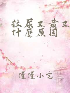 拉尿又黄又臭是什么原因