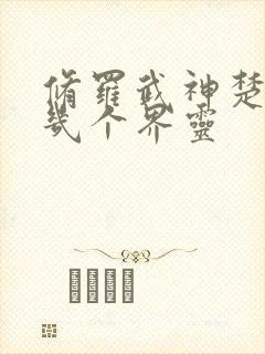 修罗武神楚枫有几个界灵