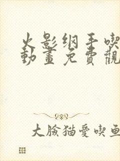 火影纲手吃大狙动画免费观看