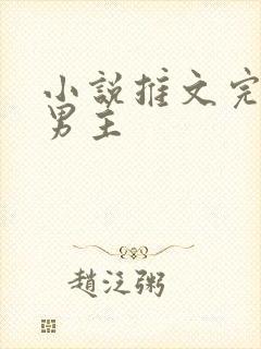 小说推文完结双男主