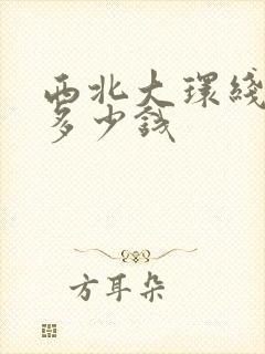 西北大环线跟团多少钱