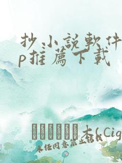 抄小说软件app推荐下载