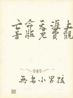 亡命天涯上译配音版免费观看全集