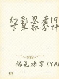 幻影忍者19季下半部分什么时候出